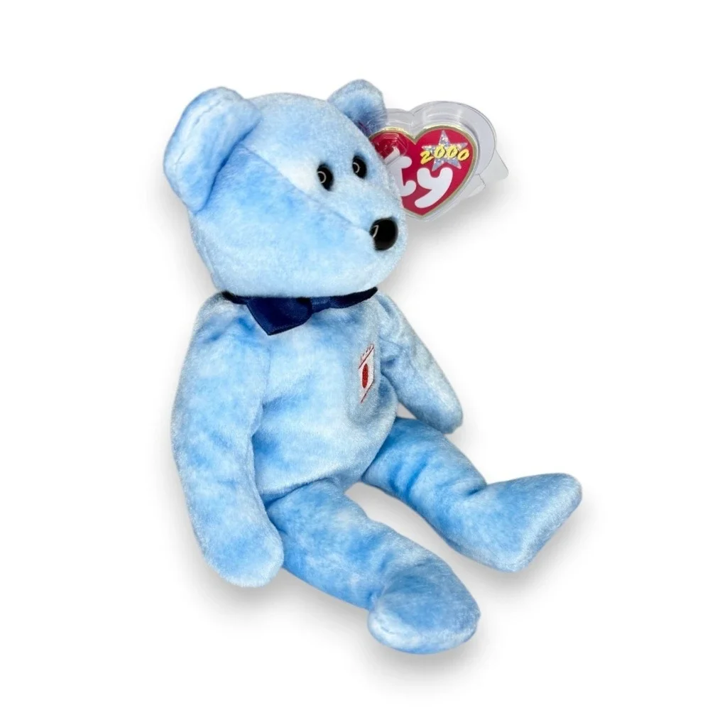 Nipponia the Bear | Japanese Heritage Bear | Mint Heart Tag TY Beanie Baby